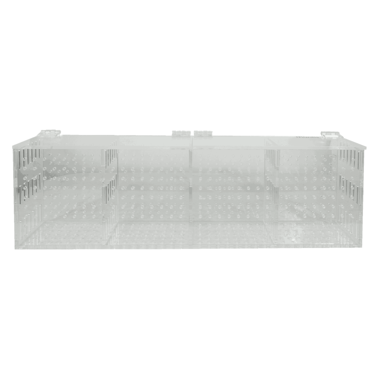 Caja de aclimatación con 4 compartimentos