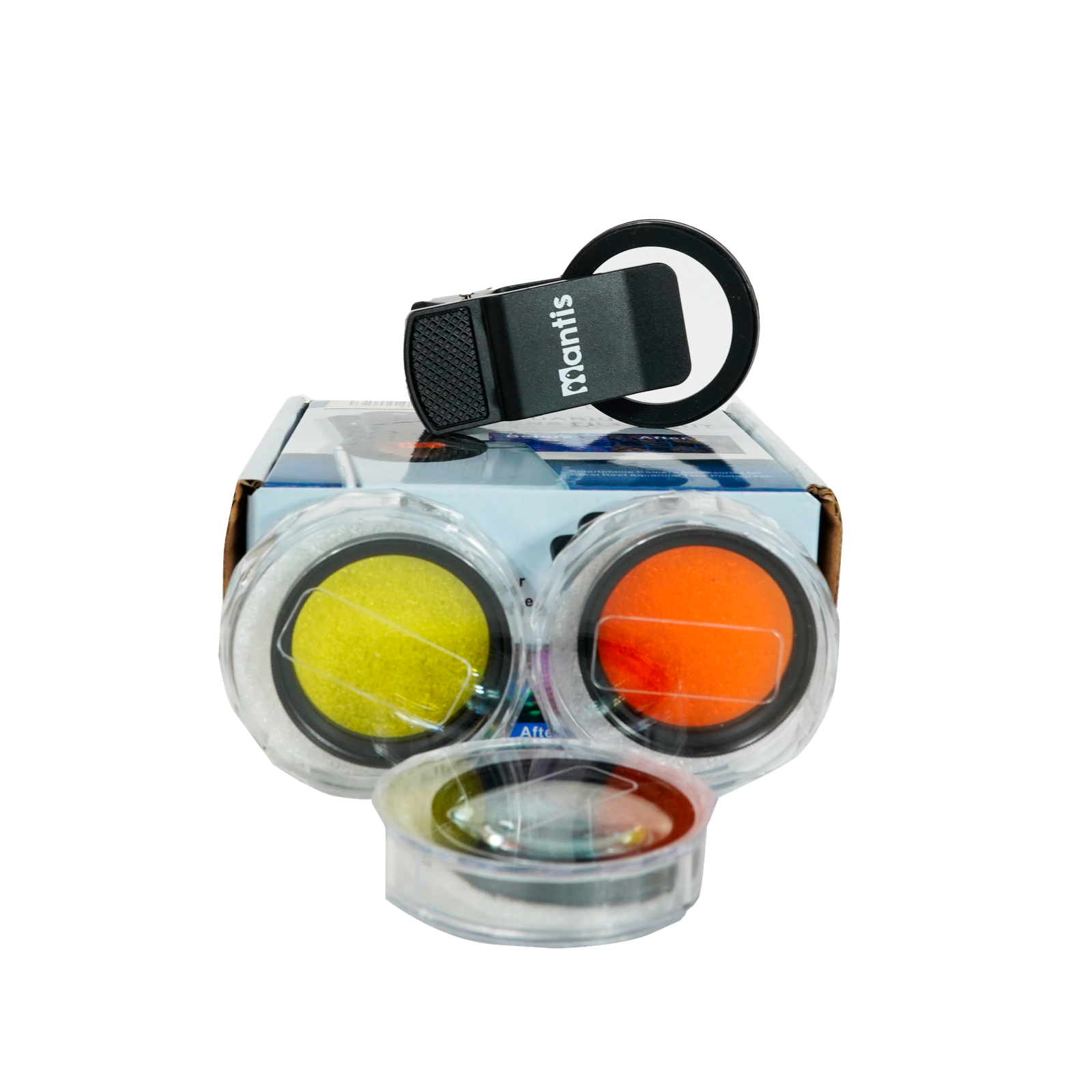 Kit de lentes para fotografía y video en acuario